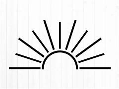 Image result for Half Sun SVG Black and White