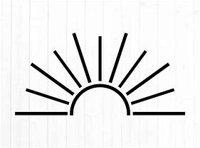 Image result for Cute Half Sun SVG