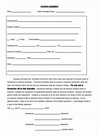 Image result for Roofing Contract Agreement Form