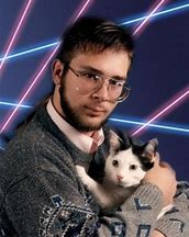Image result for Man Holding Cat Meme
