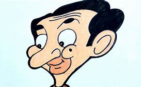 Image result for Drawing of Mr Bean