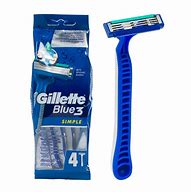 Image result for Gillete Shave Blue