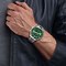 Image result for Men's Green Face Watch