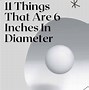 Image result for What Does Six Inches Look Like