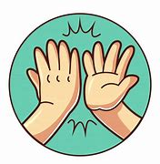 Image result for High Five Greeting Clip Art