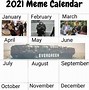 Image result for Même Calendar 2021