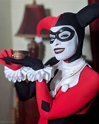 Image result for Harley Quinn Jester Cosplay