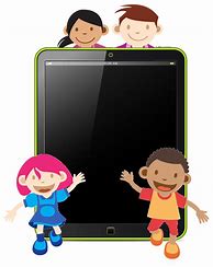 Image result for Tablet Clip Art Black Kids