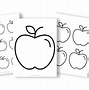 Image result for Small Apple Cutouts