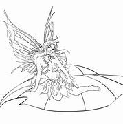 Image result for Mythical Fairy Coloring Pages