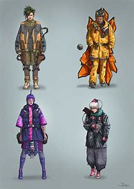 Image result for Futuristic Characters