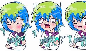 Image result for Earth Chan Meets Humans