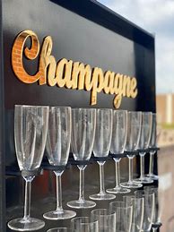 Image result for Black Champagne Wall Rounded