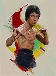 Image result for Bruce Lee Portrait Print