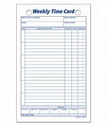 Image result for Time Cards for Employees Printable