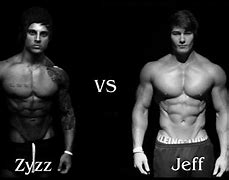 Image result for Jeff Seid vs Zyzz