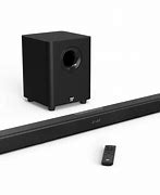 Image result for Media Wall Sound Bar and Sub Woofer