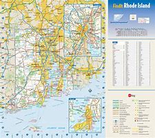 Image result for Map of Rhode Island with Cities