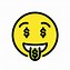 Image result for Money Tongue Emoji