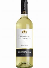 Image result for Conte Priola Pinot Grigio Veneto