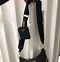 Image result for Prada Saffiano Leather Crossbody Bag in Black