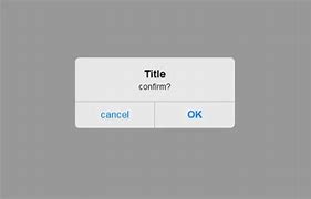 Image result for iOS Dialog Box