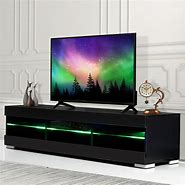 Image result for Black and White TV Stand