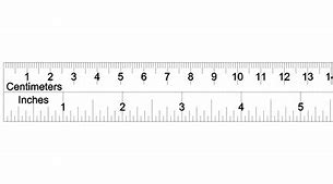 Image result for Standard Ruler Cm to mm