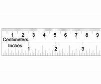 Image result for Inches Centimeter Ruler Actual Size