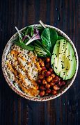 Image result for Plates That Have Vegan Vegetarian Food and Pescatarian