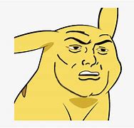 Image result for Pikachu Meme Face Cropped Out