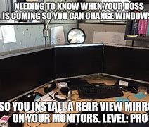 Image result for Monitor On Desk Meme