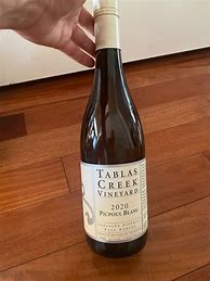 Image result for Tablas Creek Picpoul Blanc