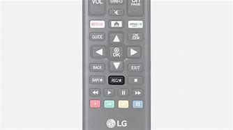 Image result for LG TV Remote Program Buttons