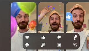 Image result for FaceTime Reactions Gestures