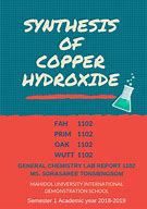 Image result for Copper II Hydroxide
