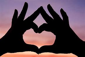 Image result for Heart with Hands Silhouette