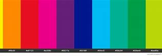 Image result for Rainbow Colors RGB