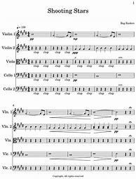 Image result for Shooting Stars Meme Violin Sheet Music