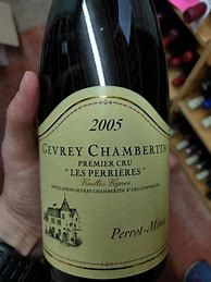 Image result for Perrot Minot Gevrey Chambertin Perrieres Vieilles Vignes