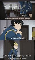 Image result for FMA Roy and Ed Memes