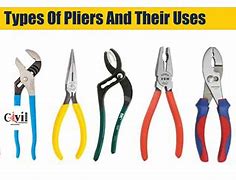Image result for Types of Adjustable Pliers