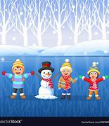 Image result for Winter Activities Cartoon