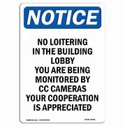Image result for Sample Covid Lobby Sign