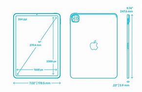 Image result for iPad Pro 11 Case Size Chart