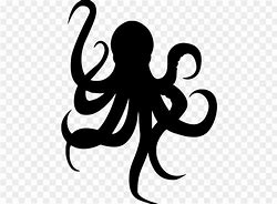 Image result for Octopus Silhouette Vector Clip Art