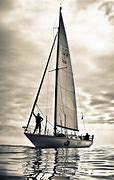 Image result for Sailboat Black and White