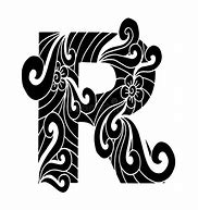 Image result for Stylized Letter R