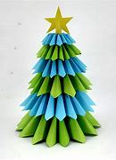 Image result for Christmas Trees Made Out of Paper