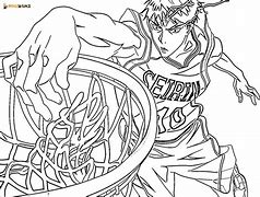 Image result for Kuroko's Basketball Coloring Pages